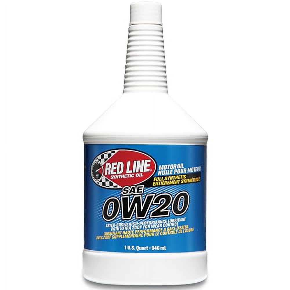 Red Line (11804) SAE 0W20 Fully Synthetic Motor Oil 1 Quart