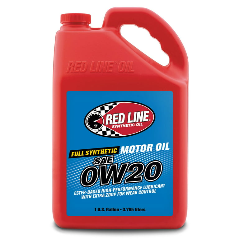 0W20 Motor Öl SAE 0,95 Liter - RED LINE Synthetic Öle und Additive