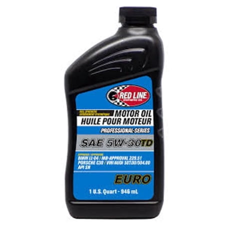 Red Line 12224 Professional Series 5W30TD Euro Motor Oil - 1 Quart