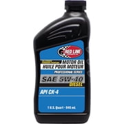 Red Line 12714 Professional Series 5W40 Diesel Motor Oil - 1 Quart