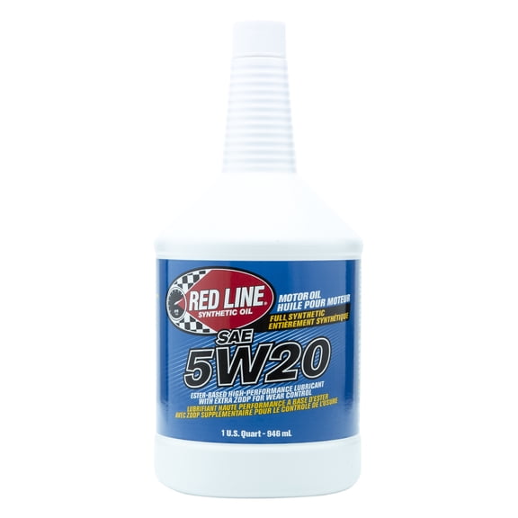 Red Line 15204 SAE 5W20 Fully Synthetic Motor Oil - 1 Quart