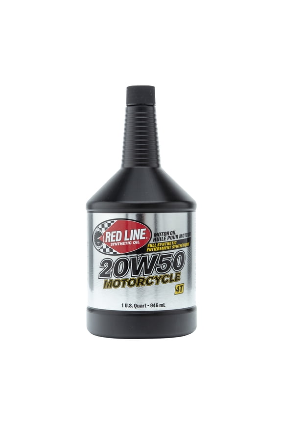 Red Line 20W50 Motorcycle Oil - Quart - 42504