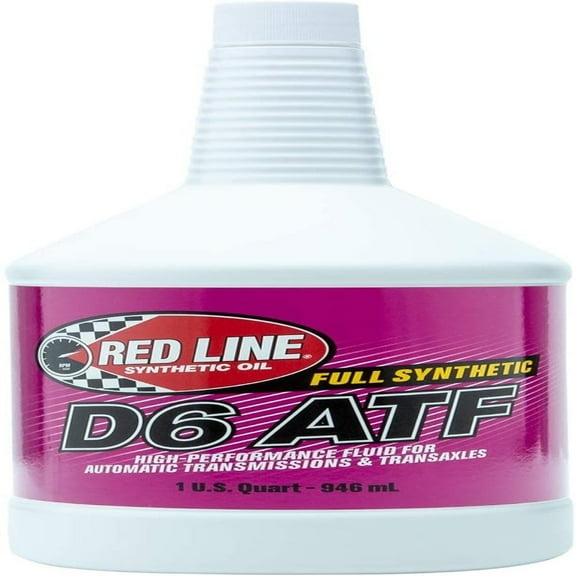 Red Line 30704 D6 Automatic Transmission Fluid - 1 Quart (Pack of 2)