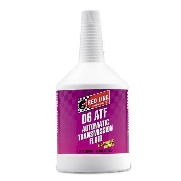 Red Line 30704 Full Synthetic D6 Automatic Transmission Fluid (ATF) - Quart (12 Pack)