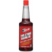 Red Line 40603 Two-Stroke Racing Motor Oil, Motorcycle High-Performance Synthetic Engine Lubricant, 16 fl.oz. Bottles Pack of 12