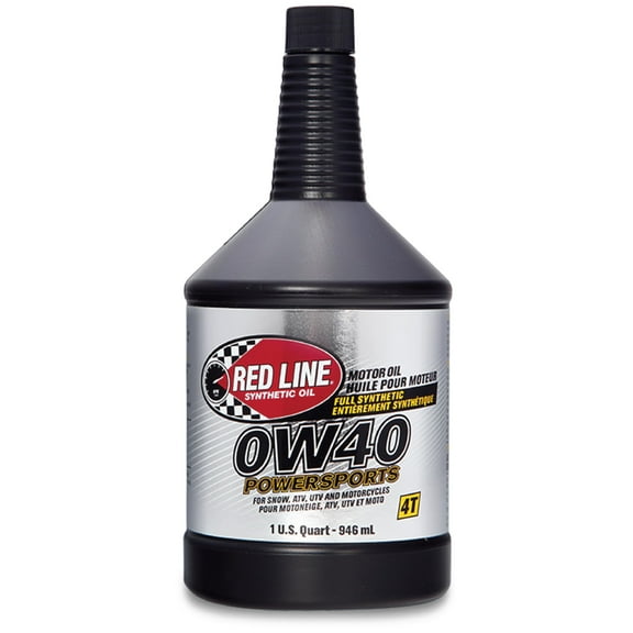 Red Line 42204 0W40 Powersports Oil, 1 Quart, 1 Pack