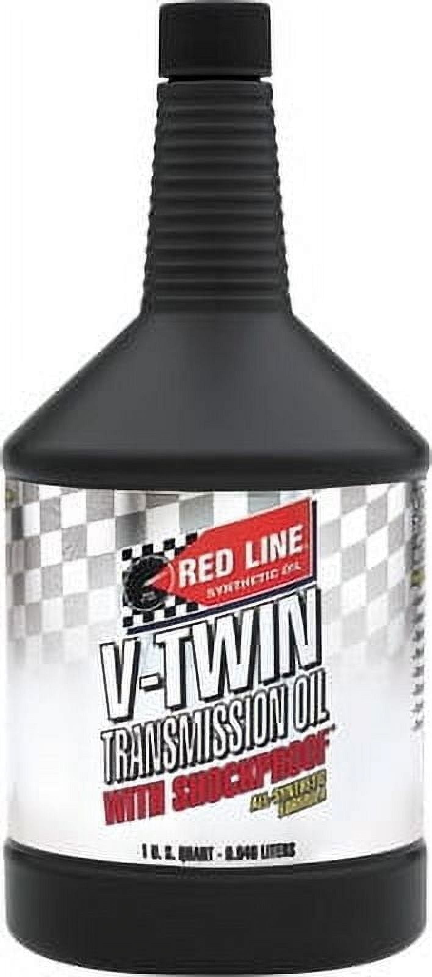 Red Line 42804 V-Twin Transmission Oil with Shockproof