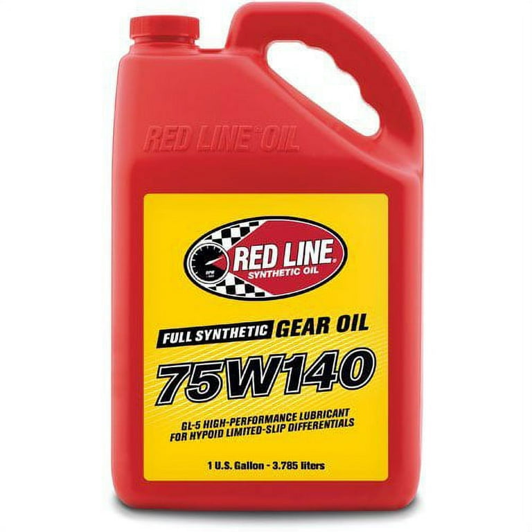 Red Line 57915 1 Pack 75W140 GL-5 Gear Oil-Gallon