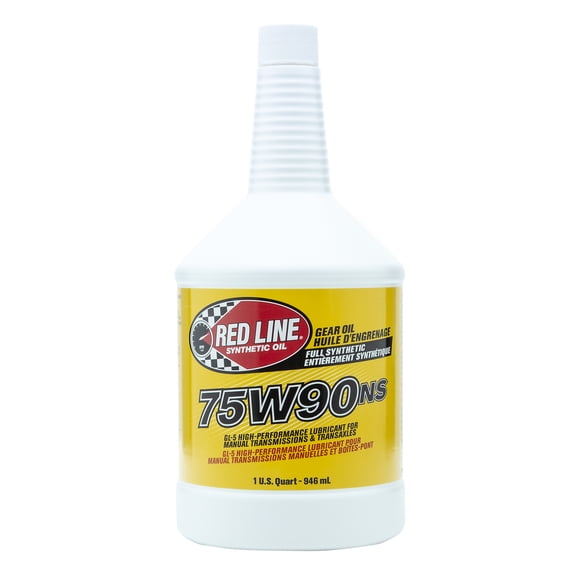 Red Line 58304 75W90 Limited Slip Synthetic Gear Oil - 1 Quart Bottle, Pack of 2