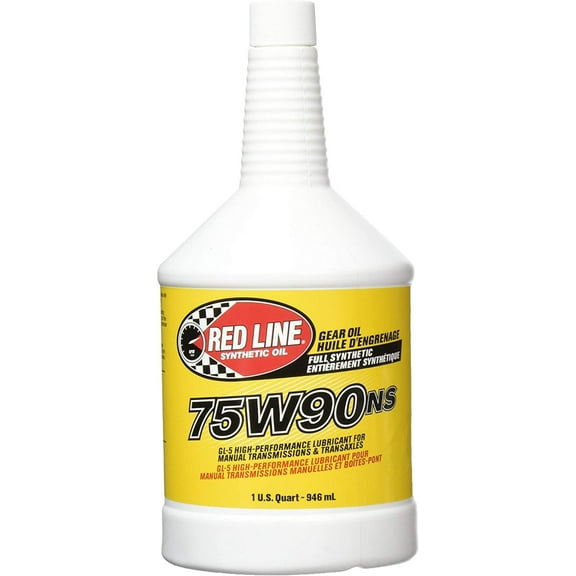 Red Line 58304 (75W90) Limited Slip Synthetic Gear Oil - 1 Quart Bottle