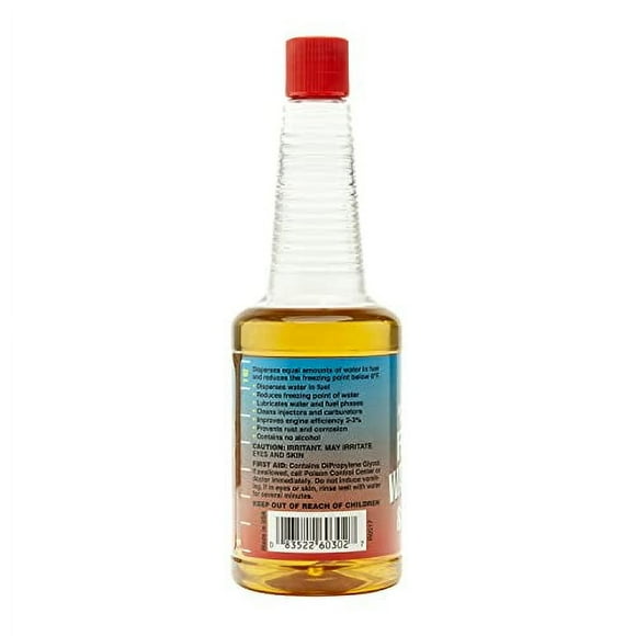 Red Line 60302 Fuel System Water Remover And Antifreeze - 12 Ounce (12 Pack)