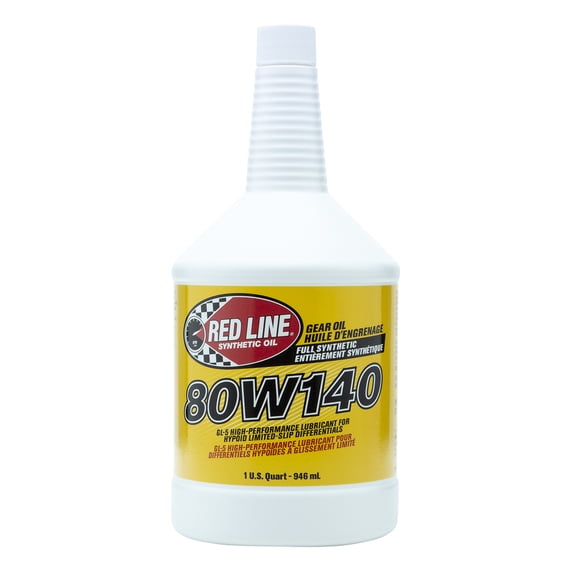 Red Line 80W140 GL-5 Gear Oil - Quart