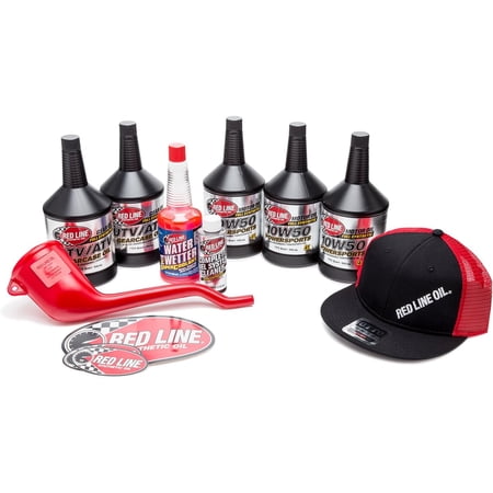 Red Line 90220 10W50 Powersport Motor Oil UTV/ATV - 1 Powerpack Kit