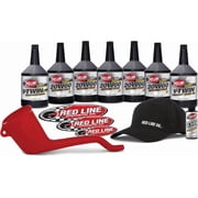 Red Line 90231 20W60HD Powersport Motor Oil V-Twin - 1 Powerpack Kit