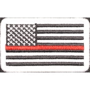 Red Line Flag Patch