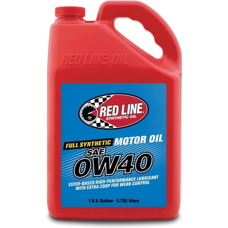 Red Line 11105 SAE 0W40 Fully Synthetic Motor Oil - 1 Gallon