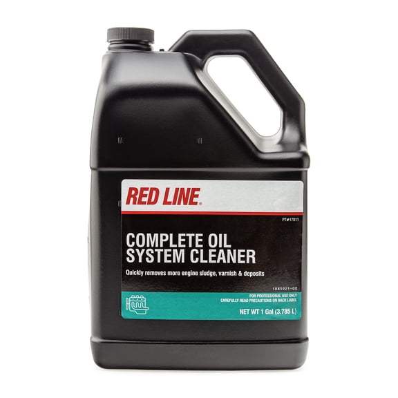 Red Line Service Chemicals 17011 Complete Oil System Cleaner, Optimal Performance (1 Pack)