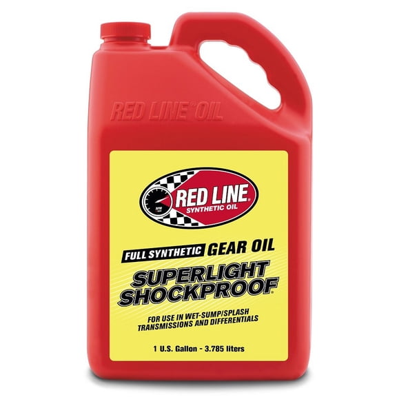 Red Line SuperLight ShockProof Gear Oil - Gallon - Case of 4