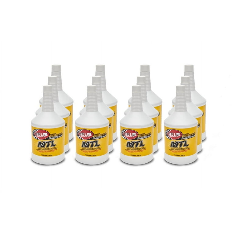Red Line Synthetic MTL 70W80 GL-4 Gear Oil, 1 qt. - Walmart.com