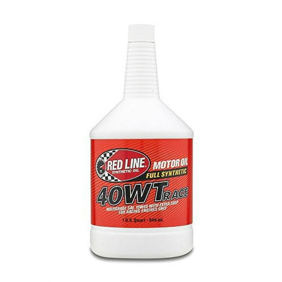 Red Line Synthetic Oil 40 WT Racing Motor Oil 15W-40, 1 Quart