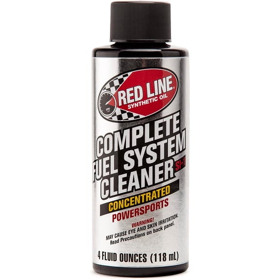 Red Line Synthetic Oil Complete Fuel System Cleaner 60102 Automotive Additive for Motorcycles