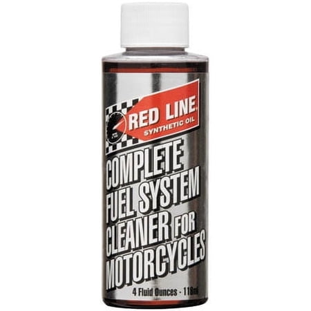 Red Line Synthetic Oil Complete Fuel System Cleaner 60102 Automotive Additive for Motorcycles