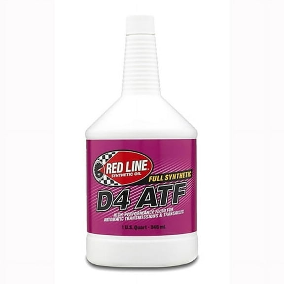 Red Line Synthetic Oil D4 Automatic Transmission Fluid, 1 qt