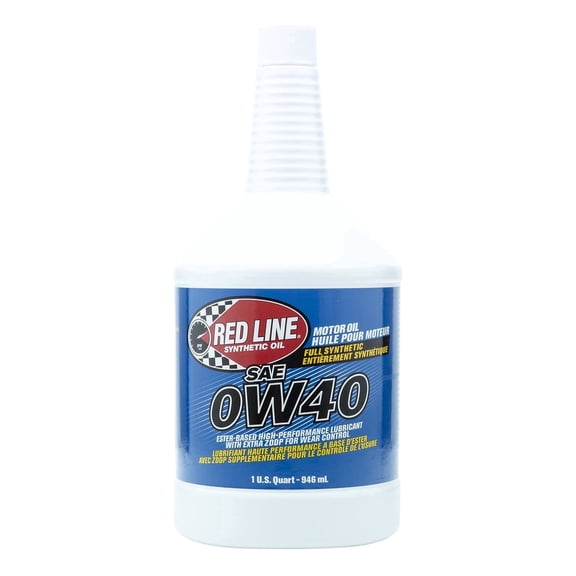 Red Line 11104 SAE 0W40 Fully Synthetic Motor Oil - 1 Quart