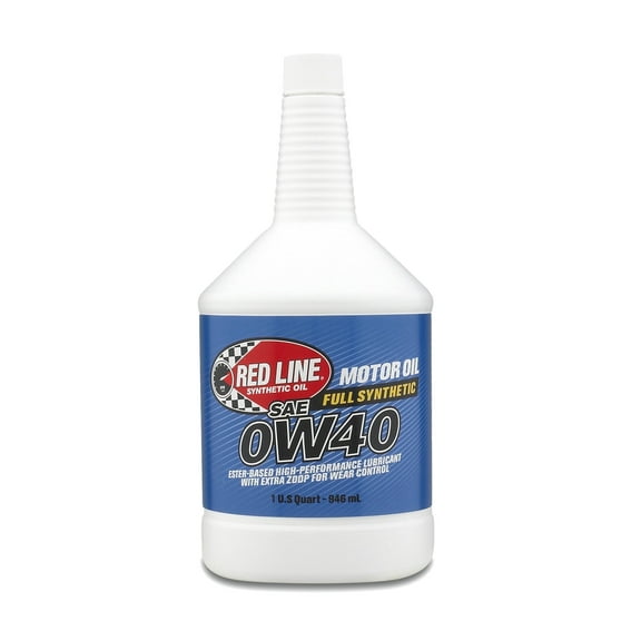 Red Line Synthetic Oil Motor Oil 0W-40, 1 Quart