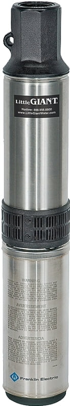 Red Lion RL12G05-3W2V Well Pump, 6 A, 230 V, 0.5 hp, 1-1/4 in