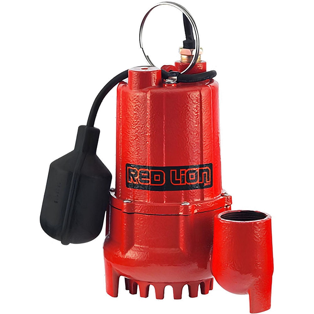Red Lion 1/3 Hp Cast Iron Sump Pump With Tethered Switch