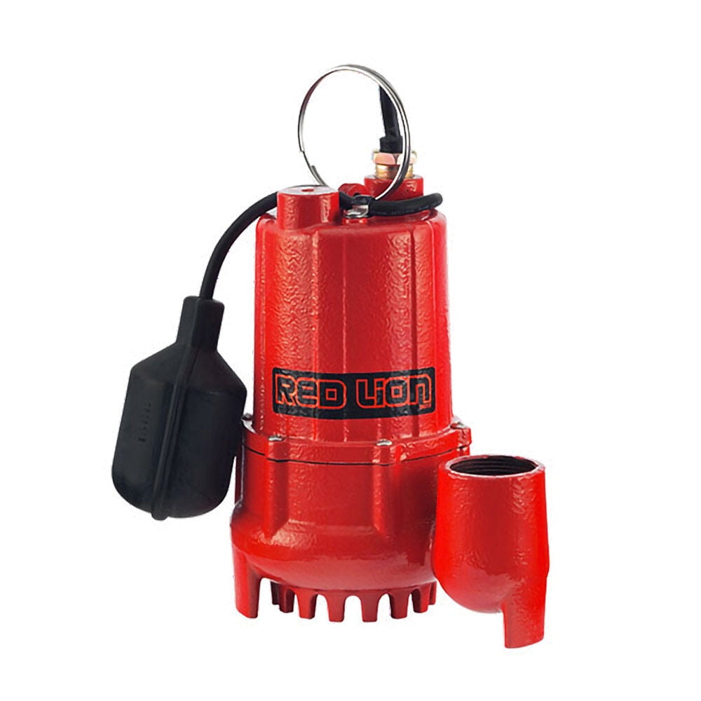 Red Lion 1/3 Hp Cast Iron Sump Pump With Tethered Switch