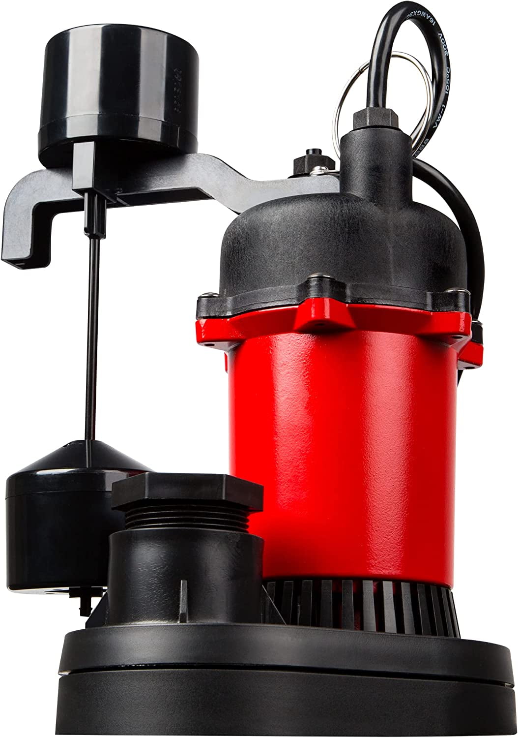 Red Lion 14942741 RL-SP33V 1/3 HP RL-SP Thermoplastic Sump Pump with Vertical Float Switch