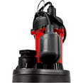 thumbnail image 1 of Red Lion 14942742 RL-SP50T 1/2 HP RL-SP Thermoplastic Sump Pump with Tethered Float Switch, 1 of 9