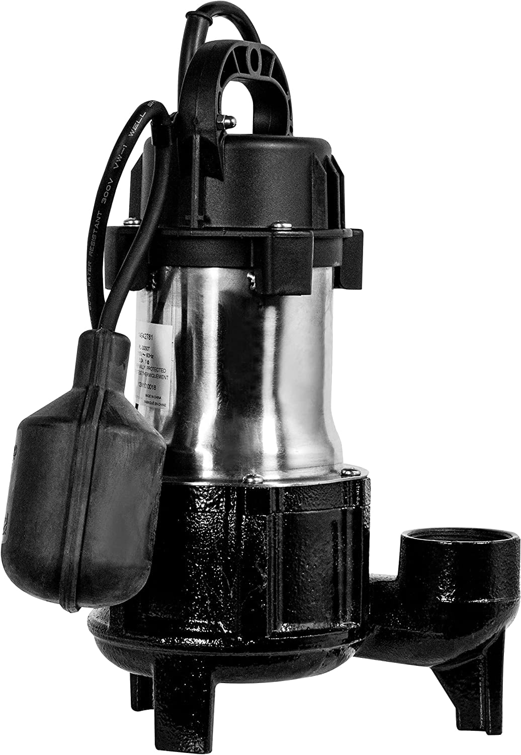 Red Lion 14942781 RL-SS50T 1/2 HP Premium Submersible Stainless Steel Sump Pumps