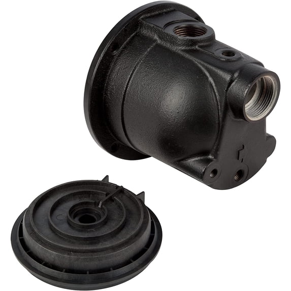 Red Lion 305586001 Replacement Case/Seal Plate Repair Kit For PumpWorks PWJET50 1/2 HP Shallow Well Jet Pump, Black