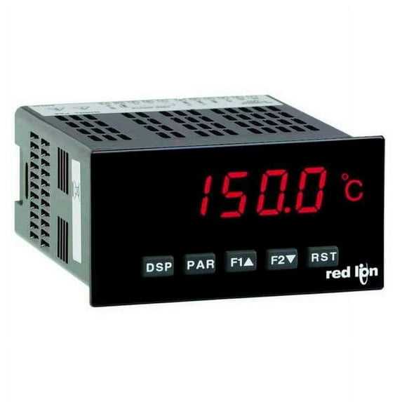 Red Lion Controls Digital Panel Meters,Red LED,PAX PAXT0000