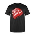 thumbnail image 1 of Red Lion Head Design T-Shirt Men -Image by Shutterstock, Male Medium, 1 of 2
