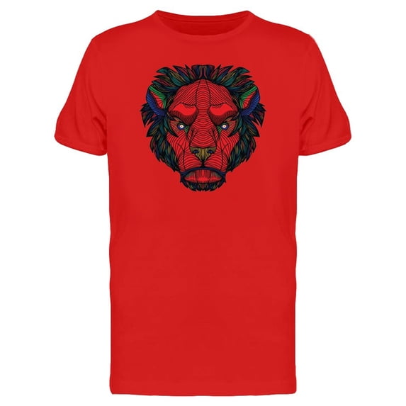 Red Lion Head Tee Men's -Image by Shutterstock