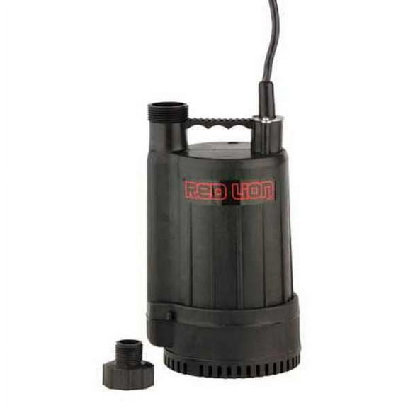 Red Lion 1/6 HP 1" M Plug-In Utility Pump 115 No Switch Included 14942731