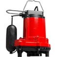 thumbnail image 1 of Red Lion RL-33C Cast Iron Sump/Effluent Pump with Snap-Action Float Switch, 1/3 hp/3420 GPH, 1 of 8