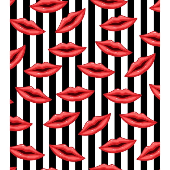 Red Lips Chocolate Transfer Sheet, by Tnct.