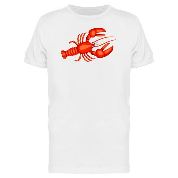 Red Lobster Big Claws T-Shirt Men -Image by Shutterstock, Male x-Large