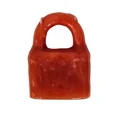 thumbnail image 1 of Red Lock Figure Candle, 1 of 2