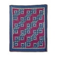 thumbnail image 1 of Red Log Cabin Throw, 1 of 1