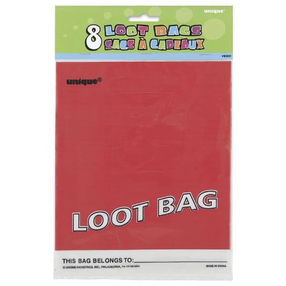 Loot Bag Red
