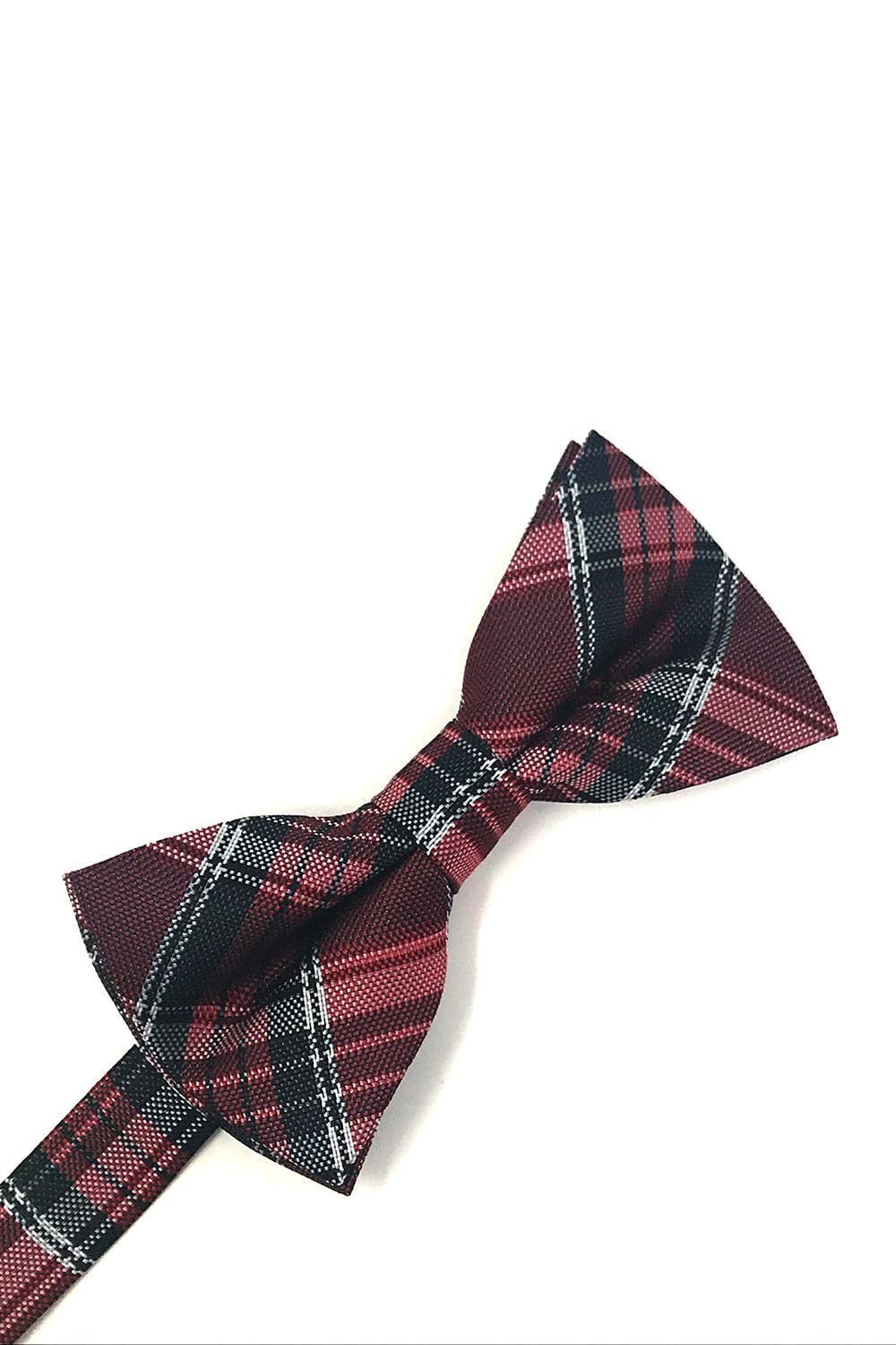 Red Madison Plaid Bow Tie Red Madison Plaid Bow Tie
