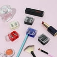 thumbnail image 1 of Red Make Up Pencil Sharpener Lip Liner Pencil Sharpener Cosmetic Pencil Sharpener Colored Cosmetic Lip Pencil Sharpener Hand Pencil Sharpener For Eyeliner Lip Liner Pencils Multi C, 1 of 4