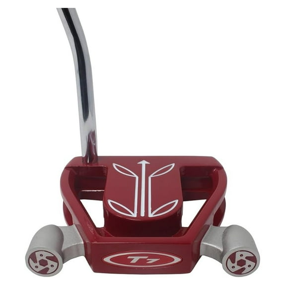Red Mallet Golf Putter Right Handed with Alignment Line Up Hand Tool 34 Inches Standard Lady's Perfect for Lining up Your Putts