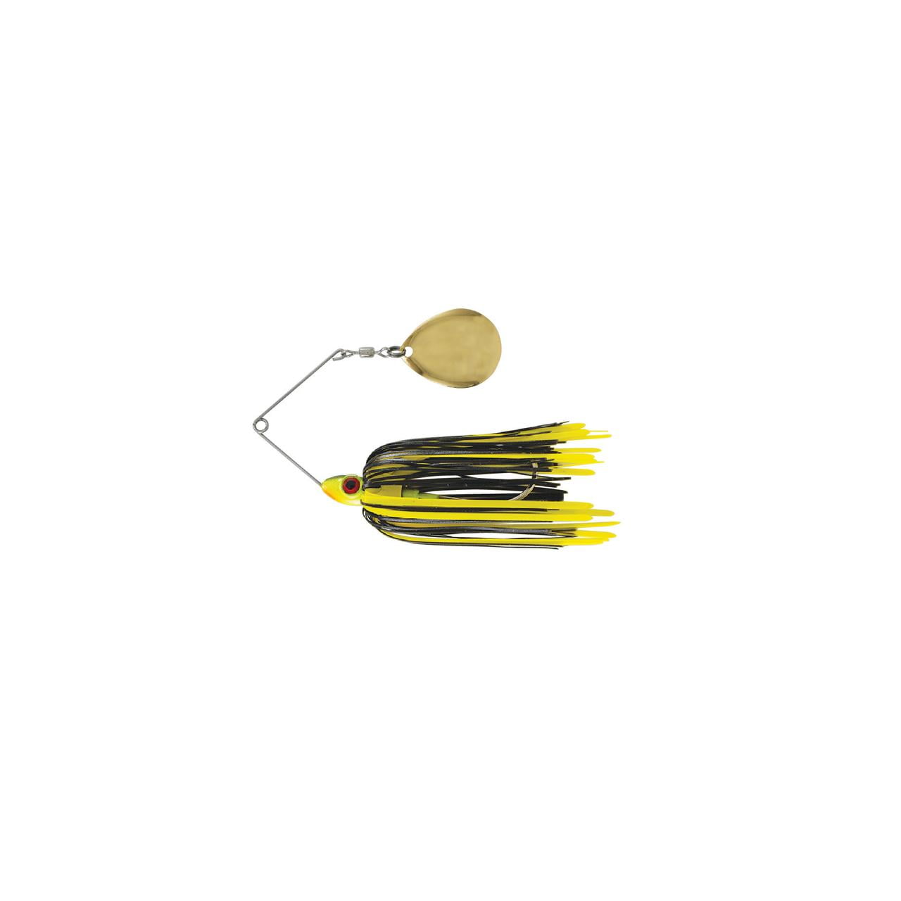 Luck E Strike Red Man Spinnerbait 3/8 oz, #06 Black/Yellow